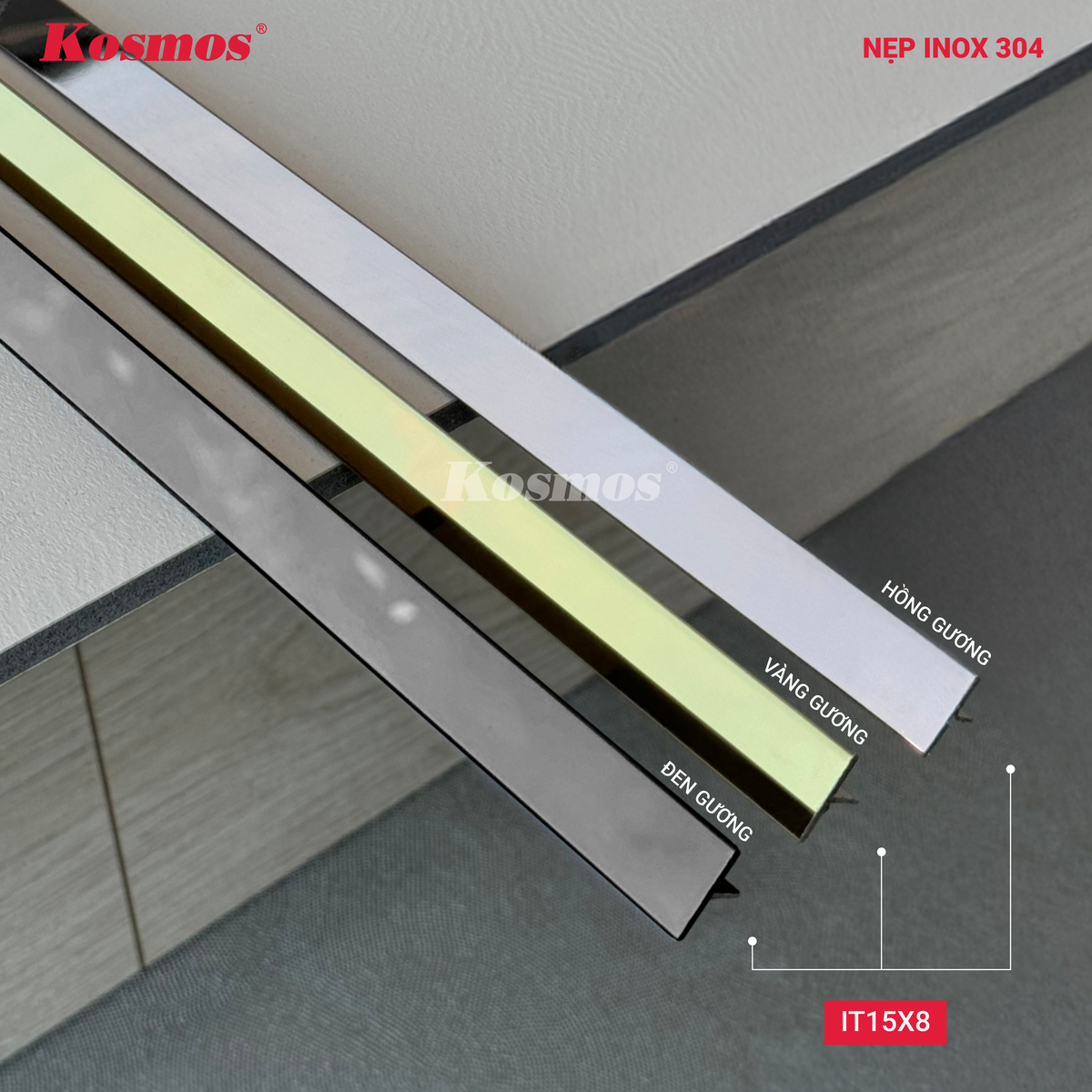 Bộ nẹp IT15X8 Kosmos