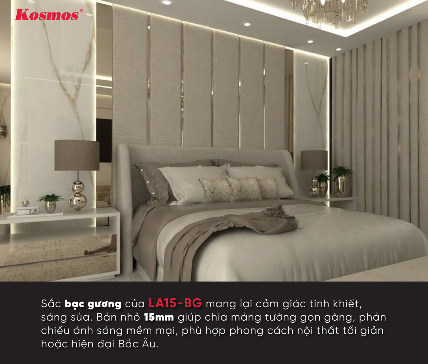 Hình ứng dụng nẹp la inox 201 rộng 15mm màu bạc gương có keo dán sẵn Hình ứng dụng nẹp la inox 201 rộng 15mm màu bạc gương có keo dán sẵn