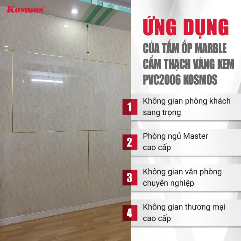 Tấm ốp PVC2006 Kosmos