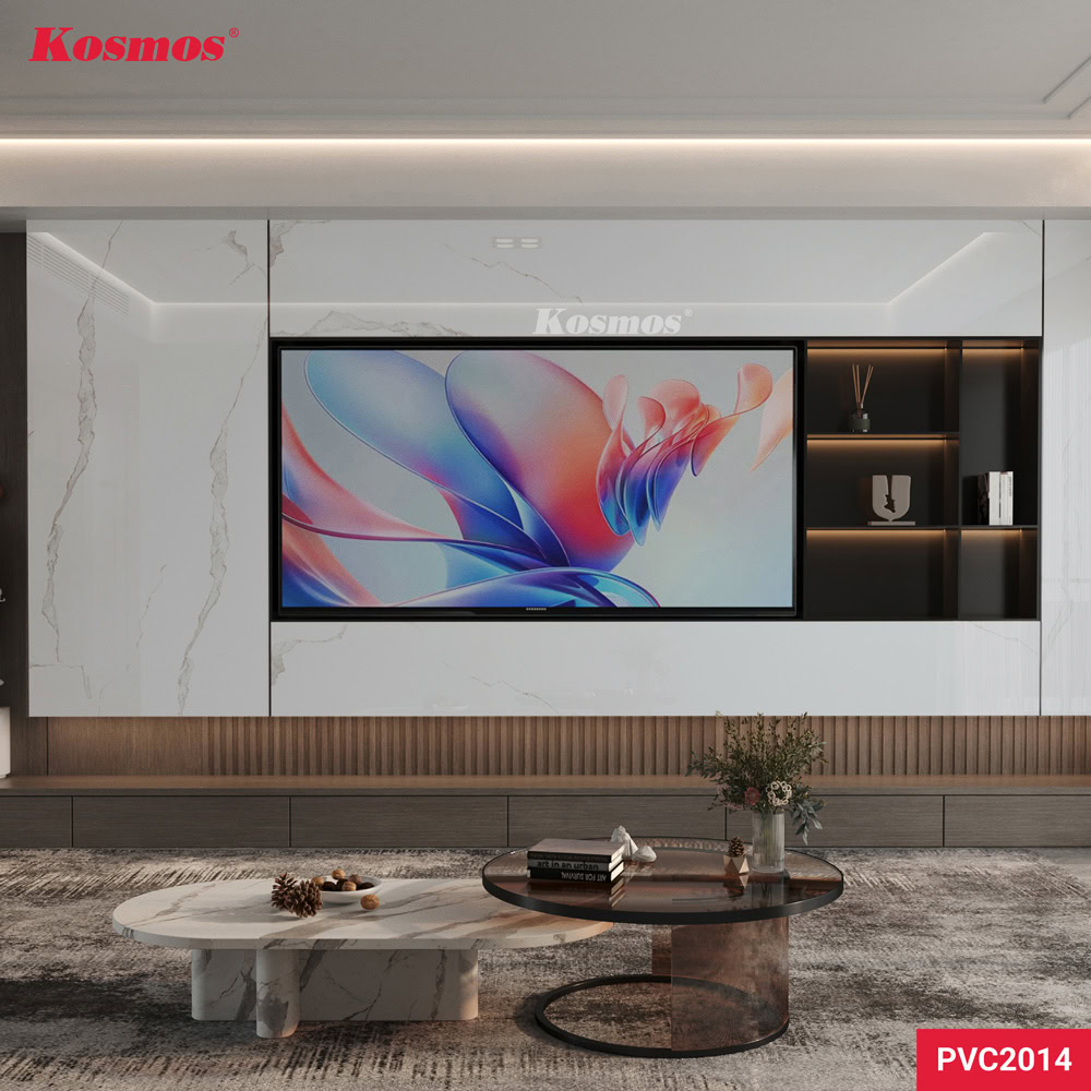 Tấm ốp giả đá Marble PVC2014 ốp vách tivi.