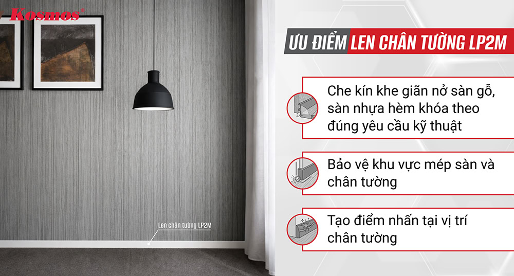 Advantages of LP2M skirting board