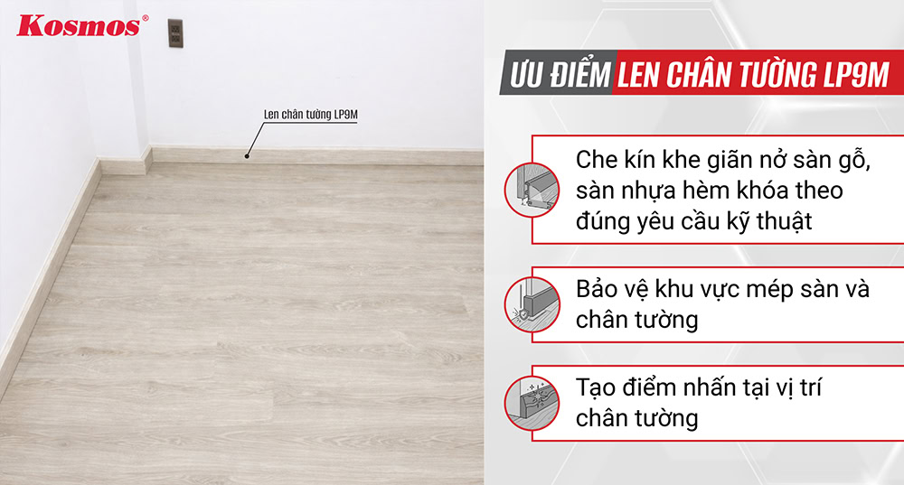 Advantages of LP9M skirting board