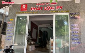Biển hiệu Công ty TNHH chuyên phân phối sàn gỗ tấm ốp Phát Lộc