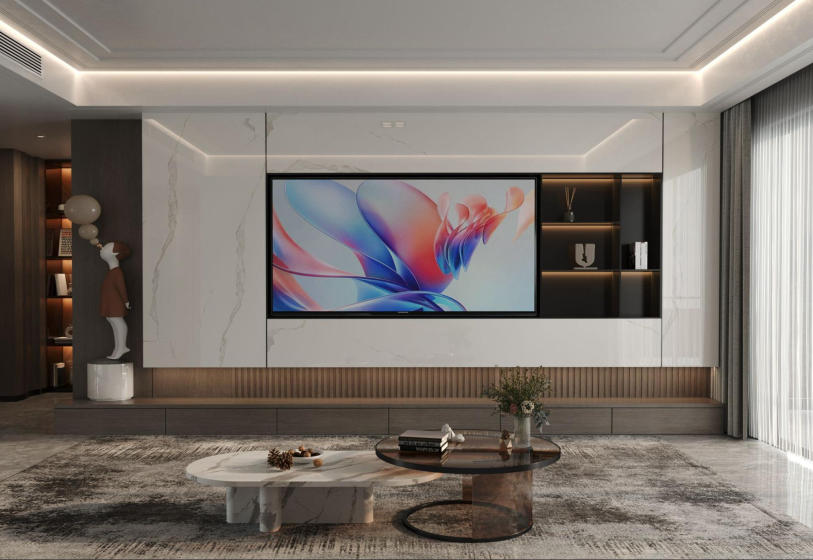 Tấm PVC vân đá Marble PVC2014 ốp trang trí vách tivi
