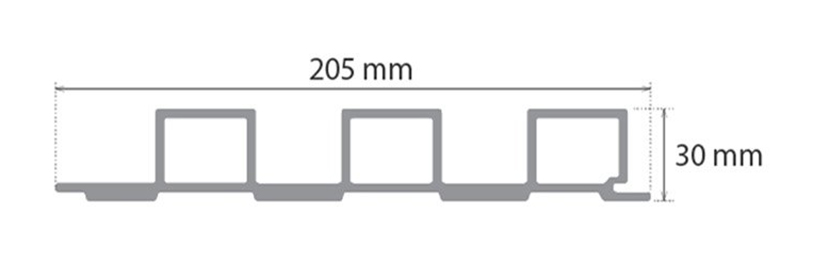 Mặt cắt Lam sóng 3SC30