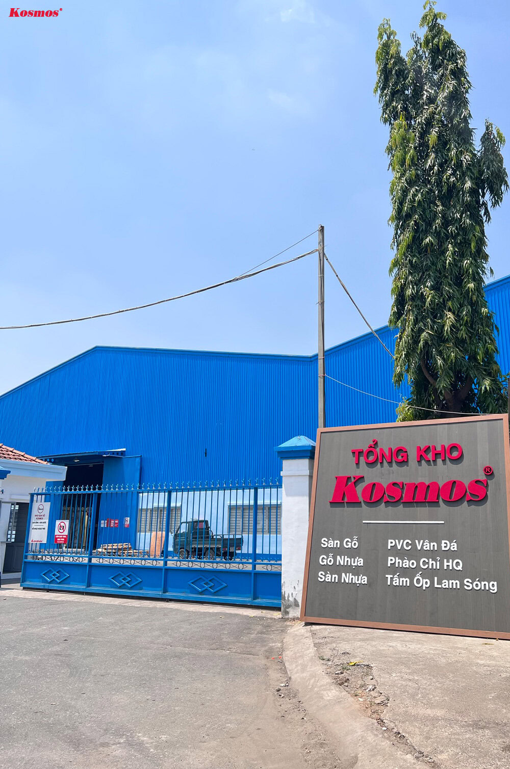 Tổng kho vật liệu Kosmos Việt Nam