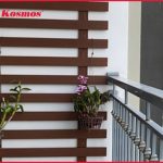 ứng dụng thanh đa năng gỗ nhựa ngoài trời