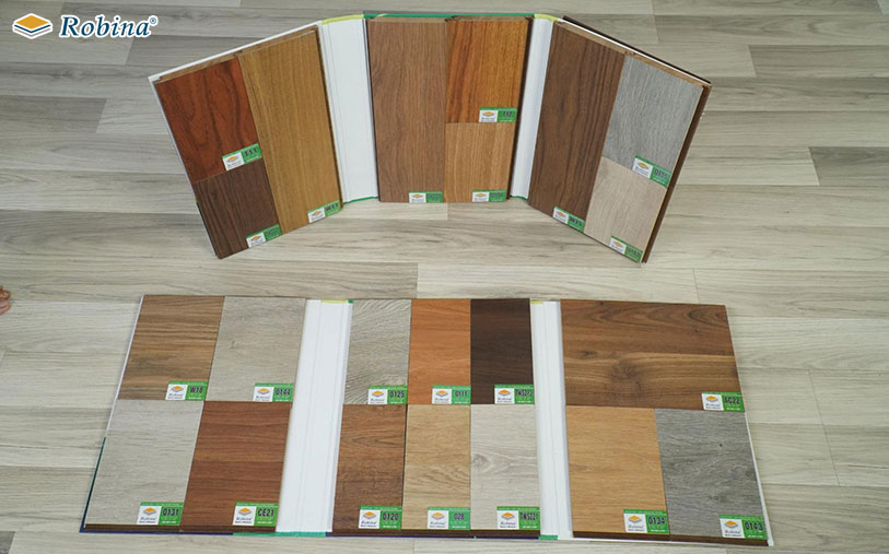 Mẫu mã sàn gỗ công nghiệp Robina đa dạng