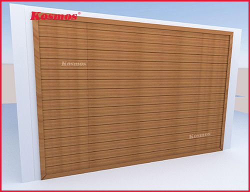 CONSTRUCTION OF PLASTIC WOODEN SHEET FOR WALL