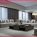 Mẫu phòng khách đẹp được thiết kế chỉnh chu