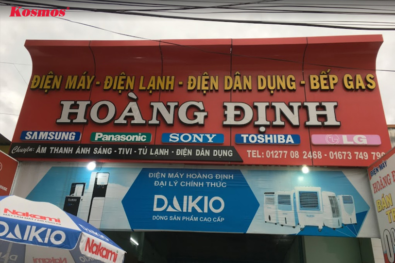 Cửa hàng điện máy Hoàng Định tại Kon Tum