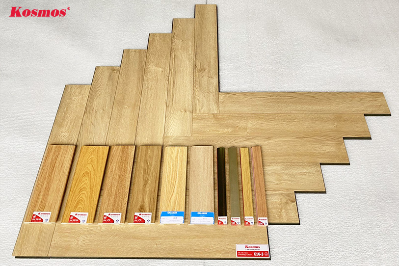 Kosmos cung cấp phụ kiện phù hợp cho sàn gỗ
