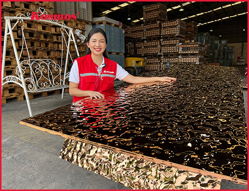 Tấm ốp sóng nước