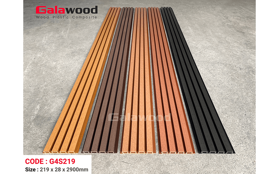 Bộ lam sóng gỗ nhựa Galawood G4S219
