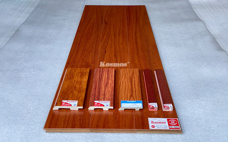 Sàn gỗ Kosmos KB1886 với phụ kiện