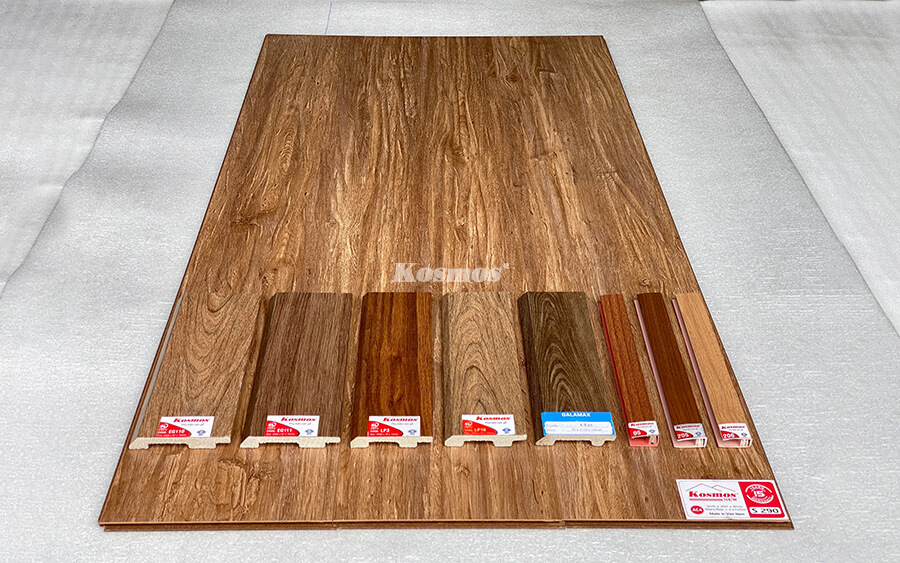 Sàn gỗ Kosmos S290 với phụ kiện