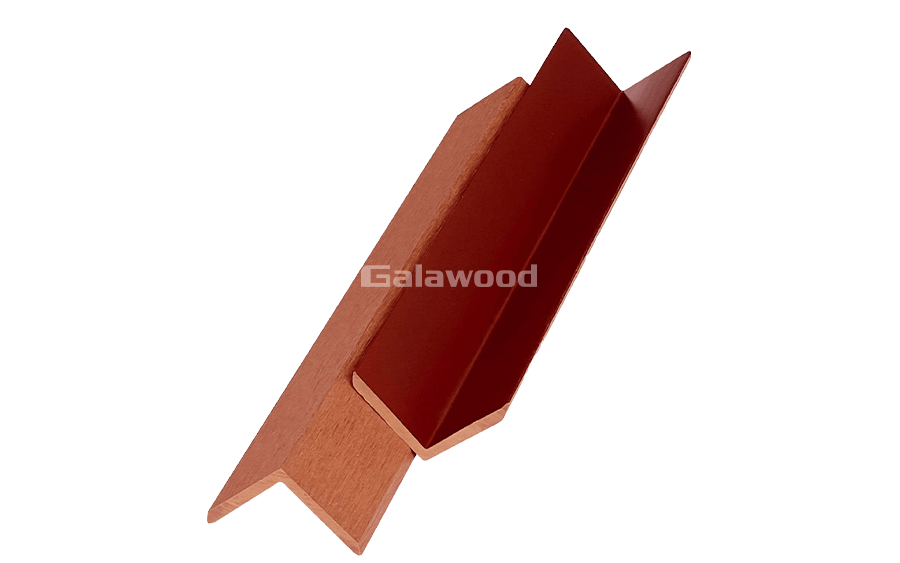 Phụ kiện nẹp V gỗ nhựa Galawood GV45X45-Red Brown