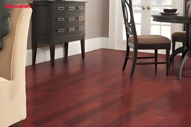 Sàn gỗ tự nhiên Lim Nam Phi nhập khẩu có tính thẩm mỹ cao