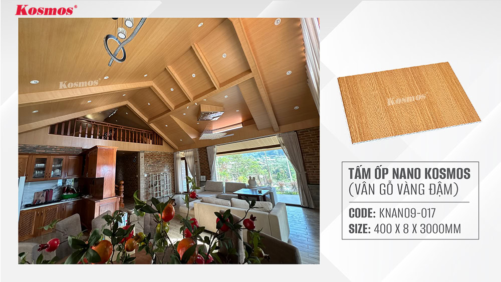 Tấm ốp Nano Kosmos Tấm ốp Nano Kosmos