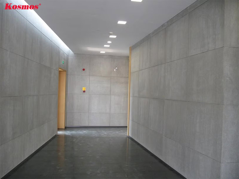 Tấm xi măng Cemboard ốp tường không gian nội thất Tấm xi măng Cemboard ốp tường không gian nội thất