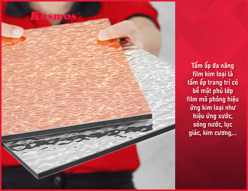 Tấm ốp than tre kim loại: ưu điểm, phân loại, bảng giá