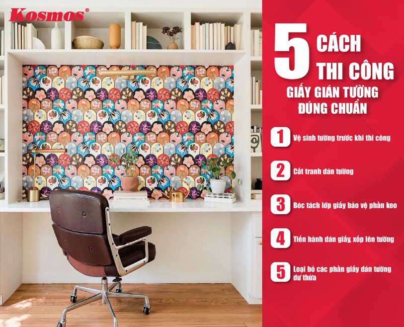 5 ways to properly install foam wallpaper
