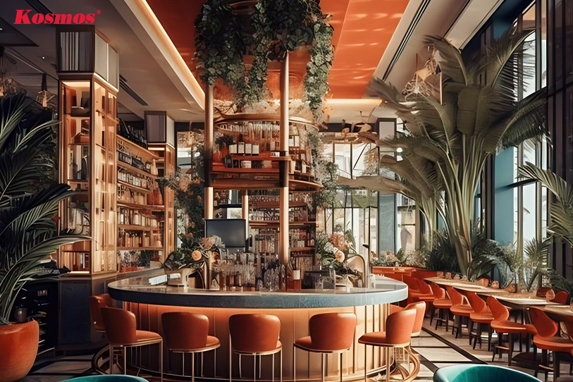 Mẫu nhà hàng theo phong cách thiết kế nội thất Art Deco