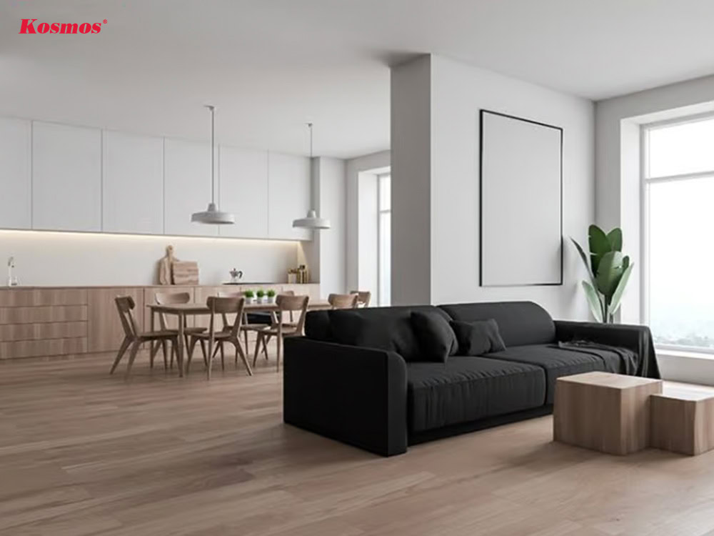 Sàn nhựa có thẩm mỹ cao nên được dùng rất nhiều trong trang trí nhà cửa Sàn nhựa có thẩm mỹ cao nên được dùng rất nhiều trong trang trí nhà cửa