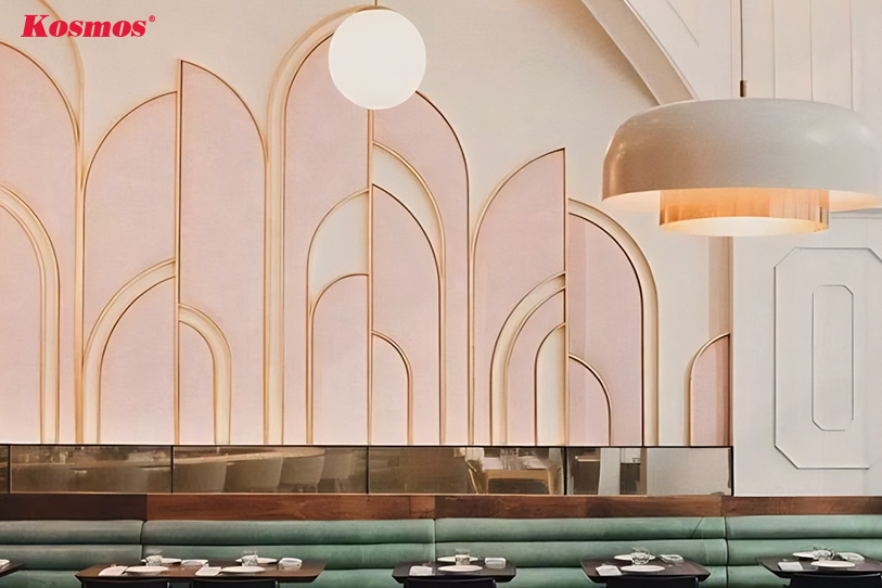 Thiết kế nhà hàng ấn tượng theo phong cách Art Deco sang trọng