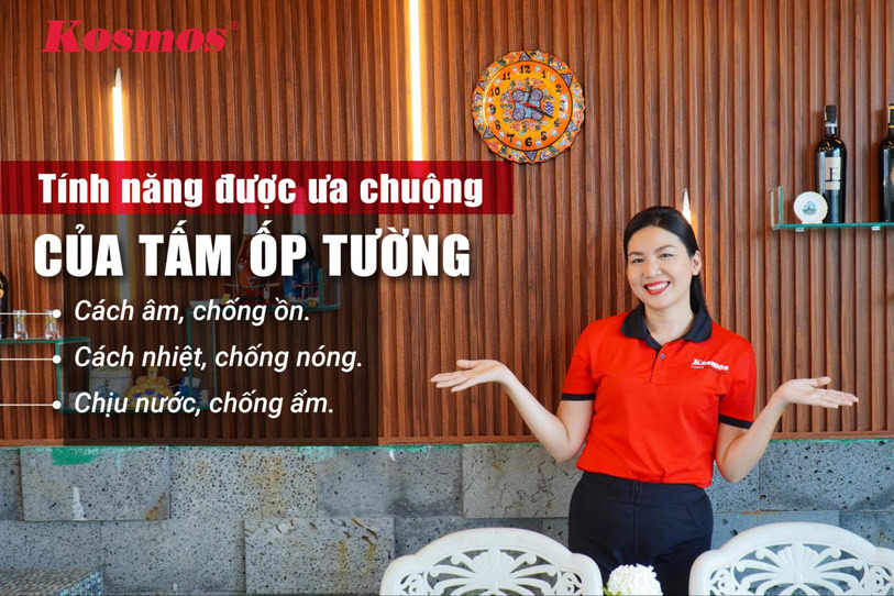 Tính năng được ưa chuộng của tấm ốp tường Tính năng được ưa chuộng của tấm ốp tường