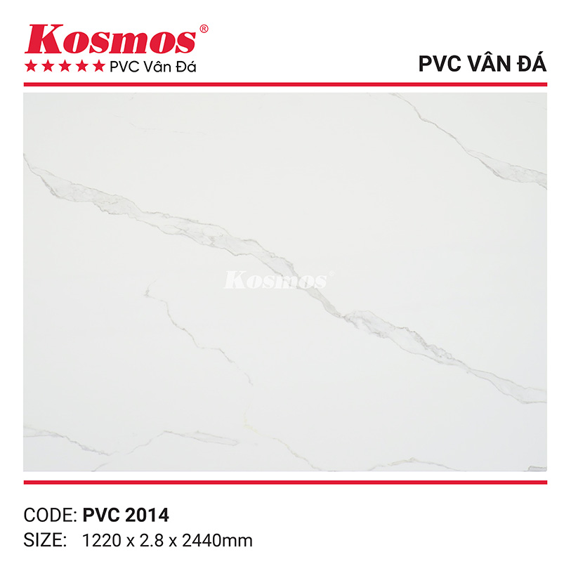 Hình ảnh tấm nhựa PVC vân đá 2.8mm PVC2014