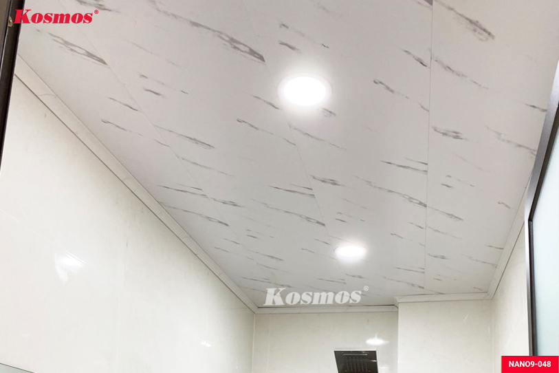 Khả năng cách nhiệt và chống nóng của tấm trần nhựa dài đã được Kosmos kiểm duyệt