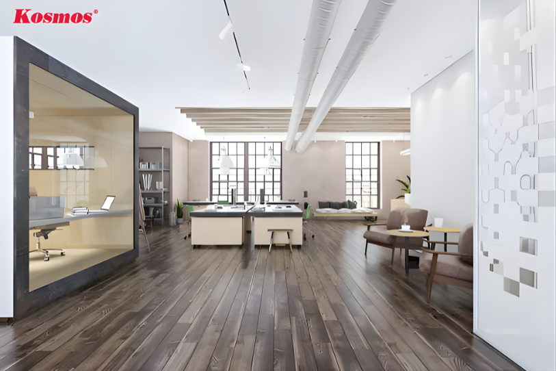 Sàn gỗ mun khá đắt tiền nhưng vẫn được ưa chuộng sử dụng trong nhiều không gian khác nhau