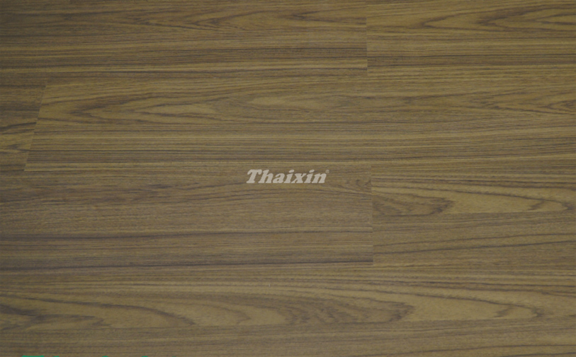 Hình sàn gỗ Thaixin màu tối phù hợp cho phong cách Luxury GO10723