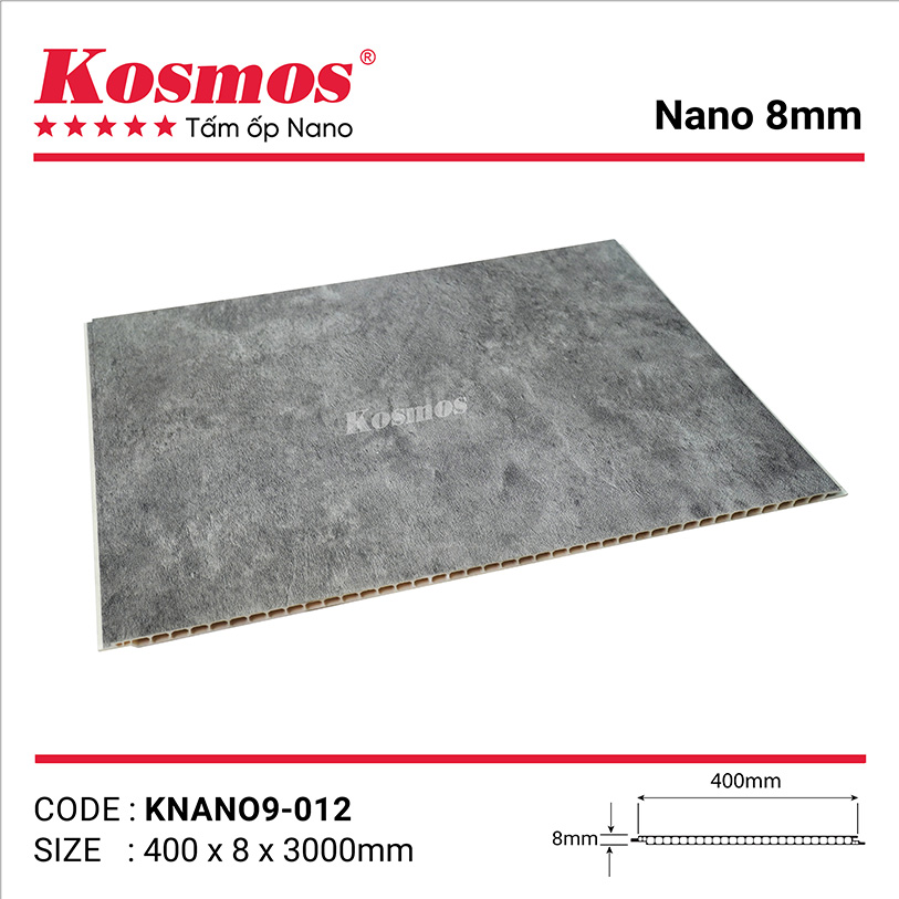 Tấm nhựa SPC vân giả đá KNANO9-012