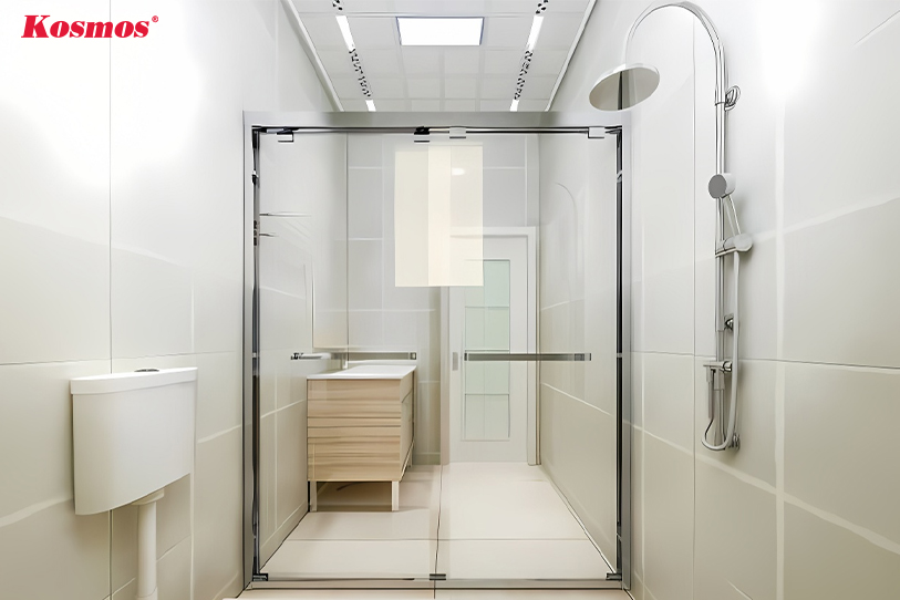 Trần nhôm nhà vệ sinh có khả năng chống ẩm mốc, thấm nước