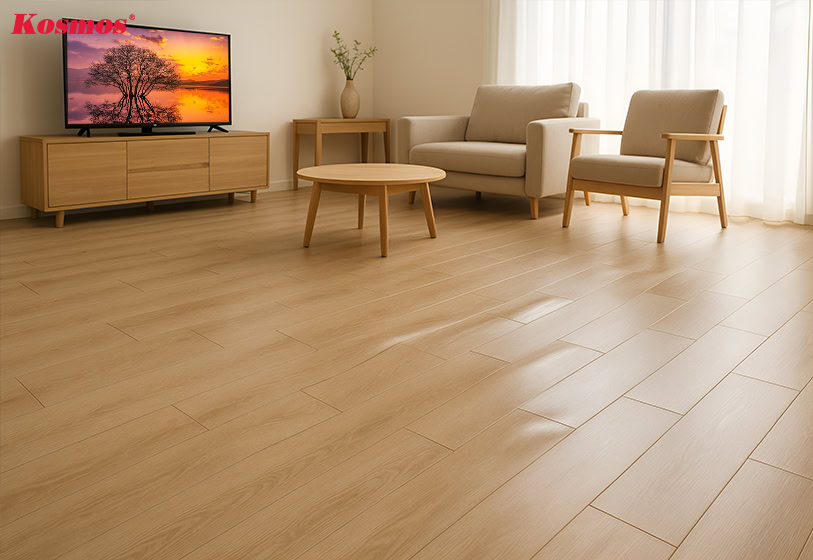 Improper construction techniques will cause the laminate floor to swell Improper construction techniques will cause the laminate floor to swell