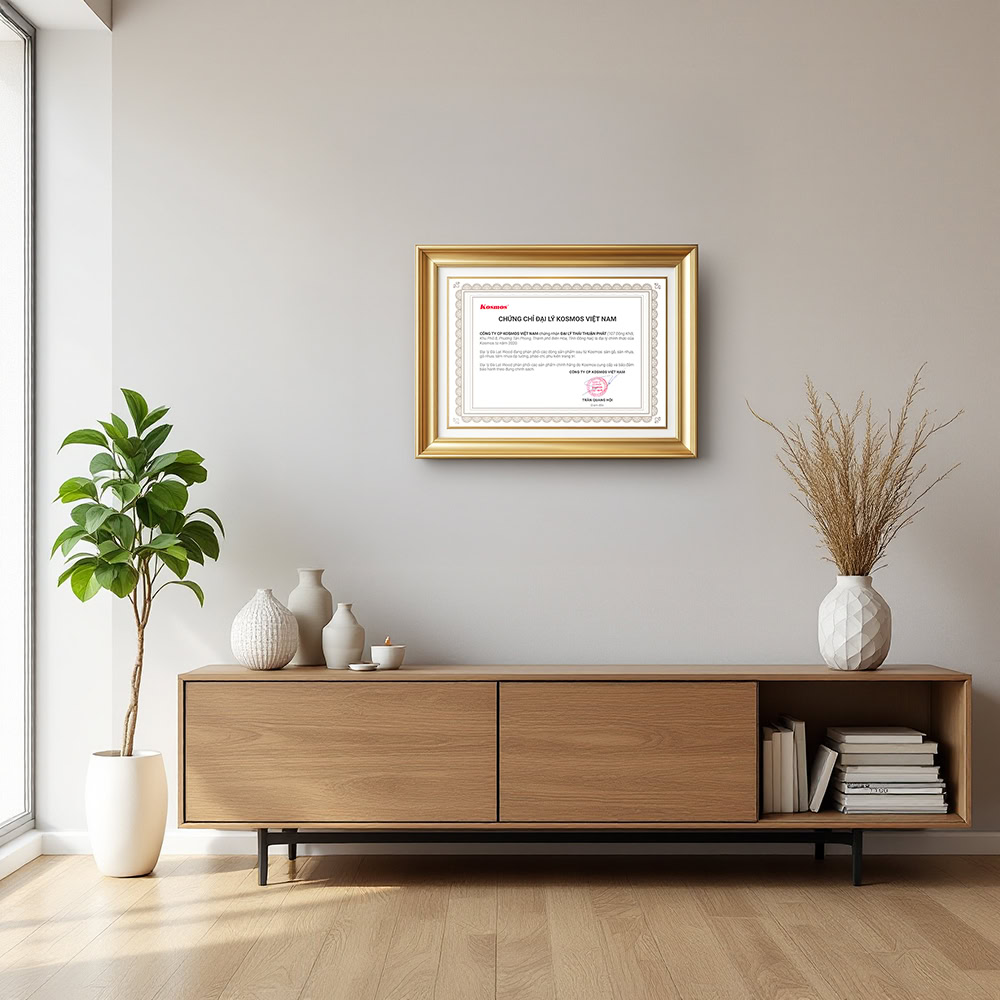 Chứng chỉ đại lý của Kosmos Việt nam Chứng chỉ đại lý của Kosmos Việt nam