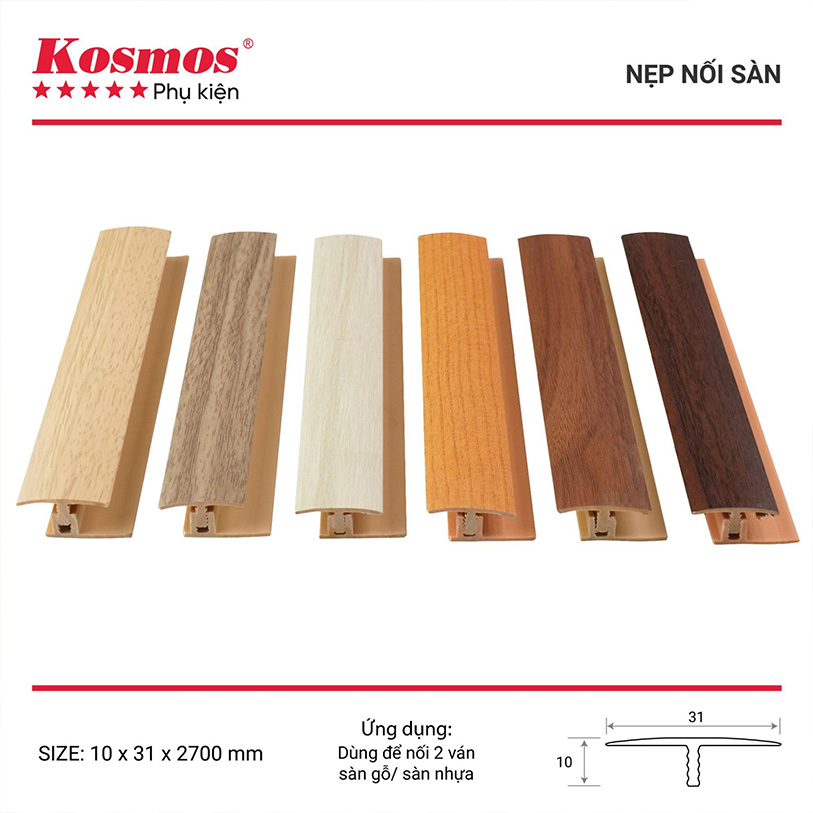 Nẹp nối sàn nhựa, sàn gỗ Nẹp nối sàn nhựa, sàn gỗ