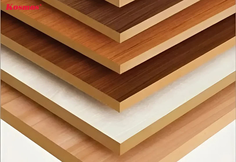 Bề mặt gỗ MDF phẳng mịn