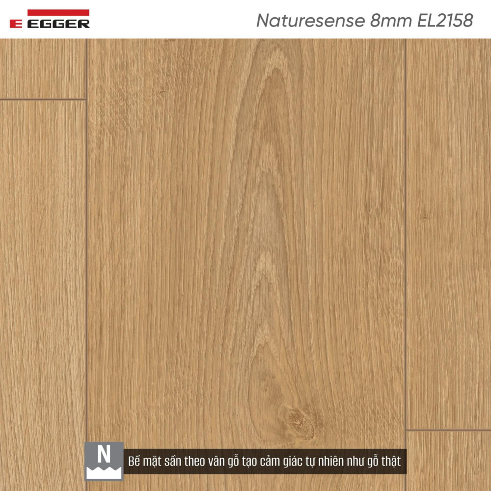Sàn gỗ công nghiệp EL2158 có hiệu ứng bề mặt Natural Pore
