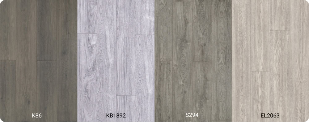Sàn gỗ màu xám: K86, KB1892, S294, EL2063 Sàn gỗ màu xám: K86, KB1892, S294, EL2063