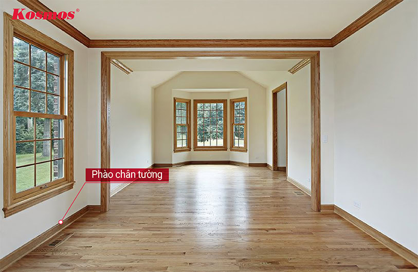 Phào chân tường (len chân tường) Phào chân tường (len chân tường)