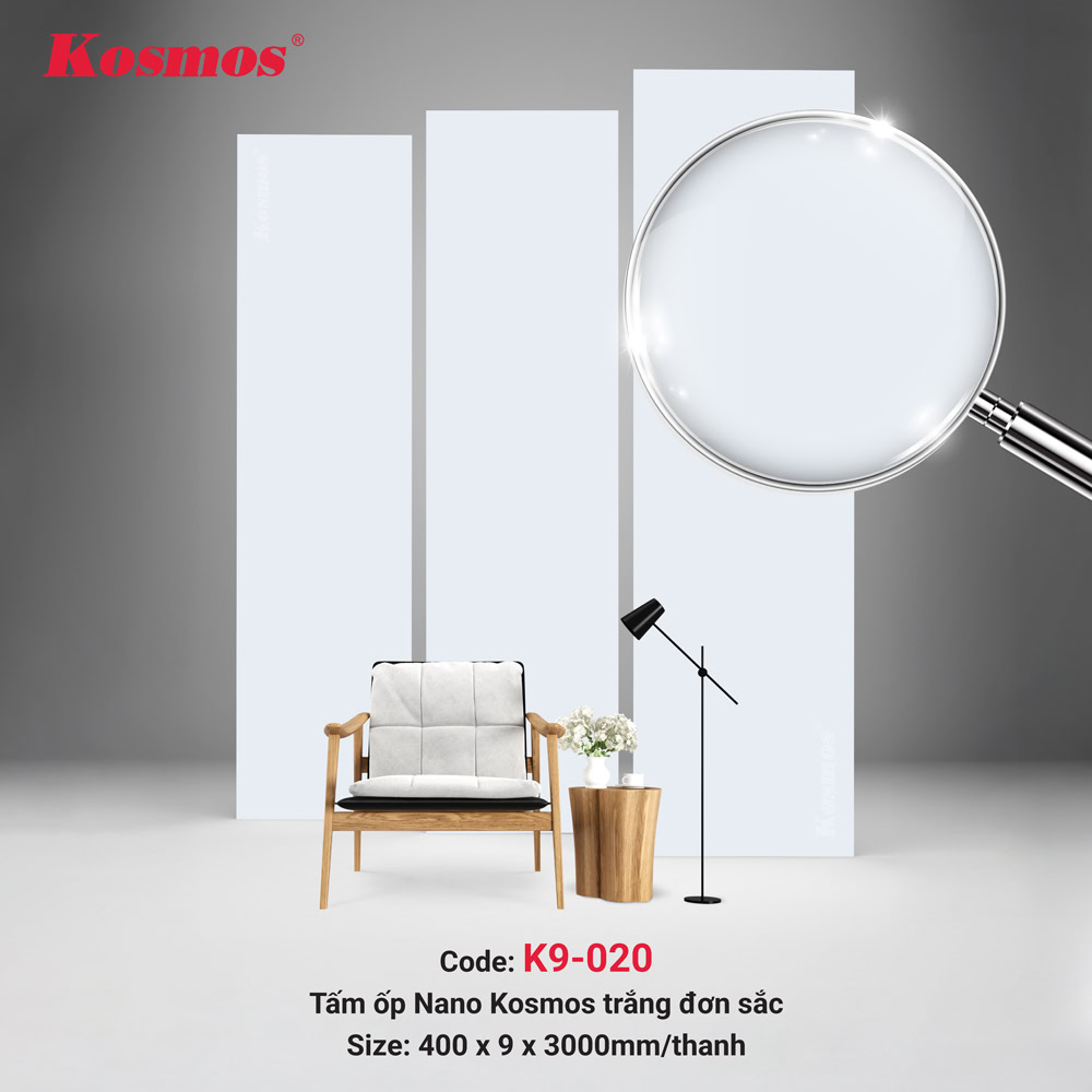 The factor that makes the Nano K9-020 sheet different is its smooth white surface.