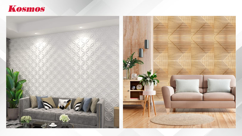 Tấm ốp tường 3D nhựa PVC