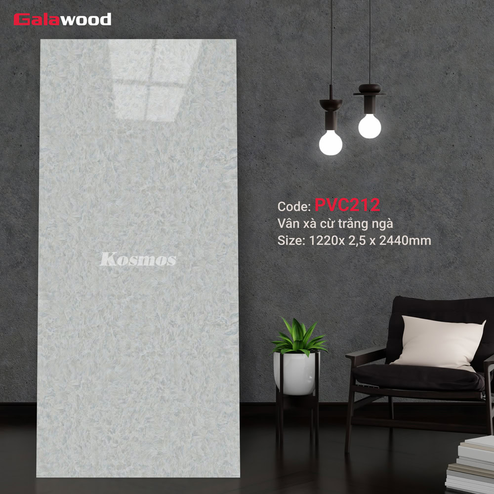 Tấm ốp PVC Vân Đá Galawood PVC212