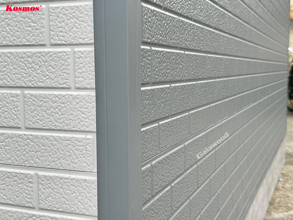 Thanh nẹp V ốp góc vuông ngoài màu xám