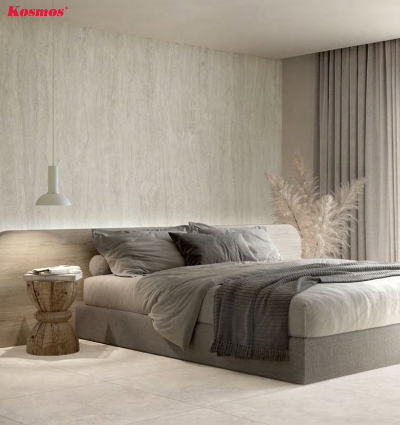 Travertine marble grain is suitable for scandinavian style (Nordic style) Travertine marble grain is suitable for scandinavian style (Nordic style)
