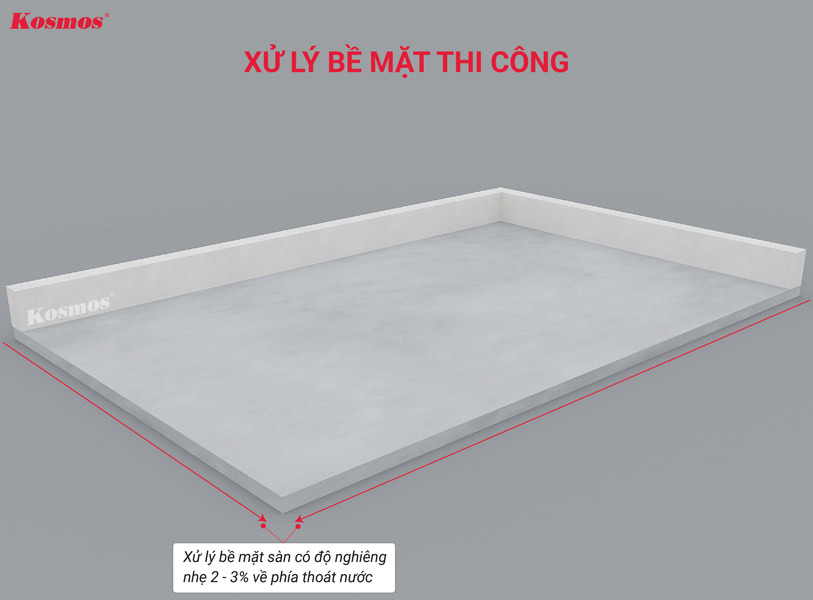 Xử lý bề mặt thi công sàn gỗ nhựa 2 da hèm hở
