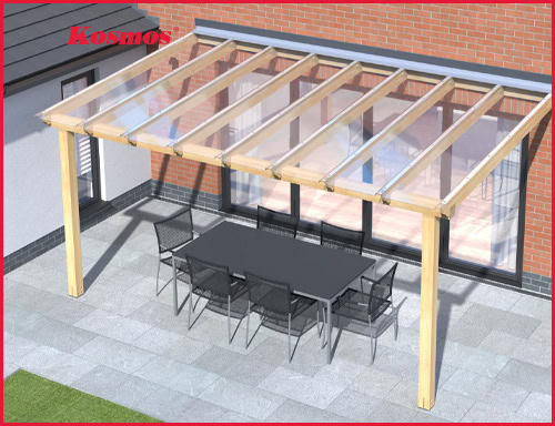 Mái hiên nhựa cường lực Polycarbonate: Phân loại, ưu điểm, báo giá 2025